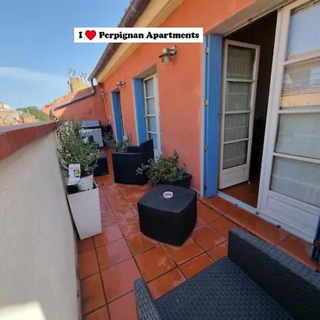 I Love Perpignan Duplex Terrasse מראה חיצוני תמונה